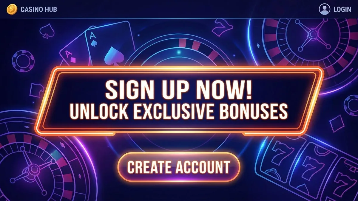 Mit Bonus registrieren